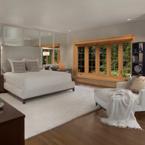 Endure Bow Window - Master Bedroom