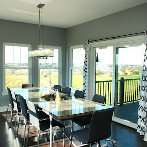 Endure Double Hung Windows - Dining Room