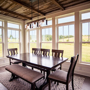 Endure Double Hung Windows - Dining Room - Internal Grids 2