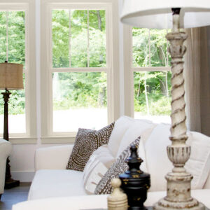 Endure Double Hung Windows - Living Room - Beige