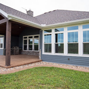 Endure Windows - Exterior - Back of House